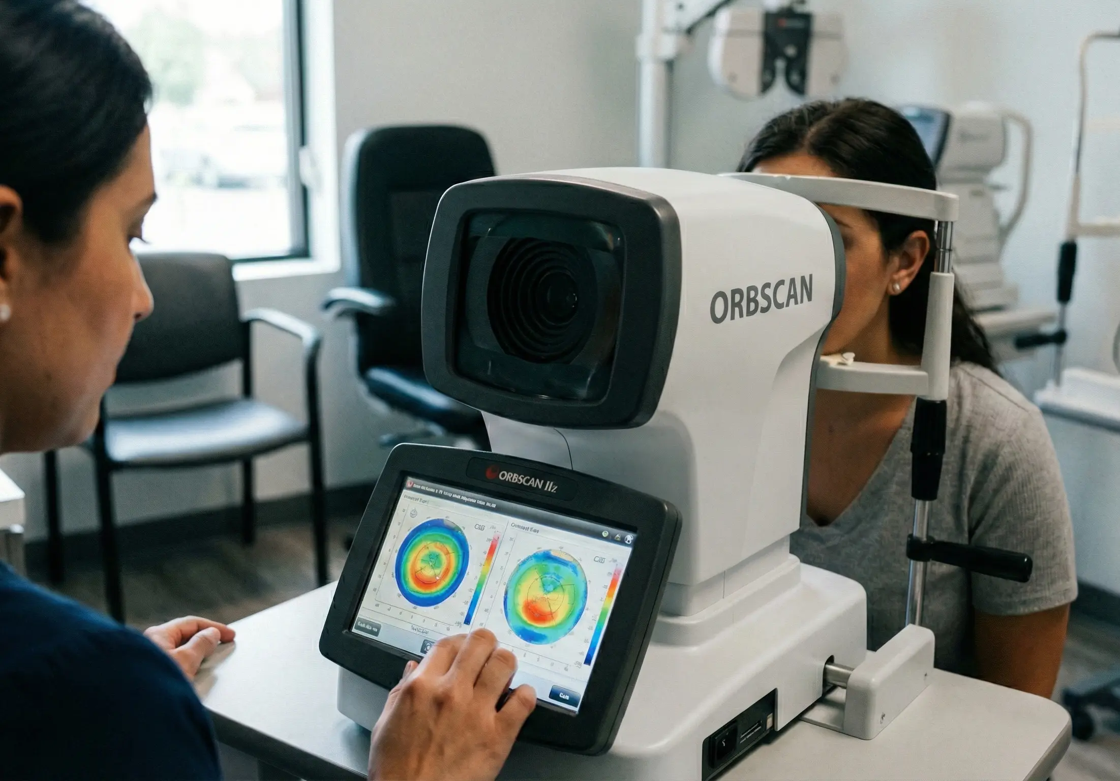 Topógrafo corneal orbscan